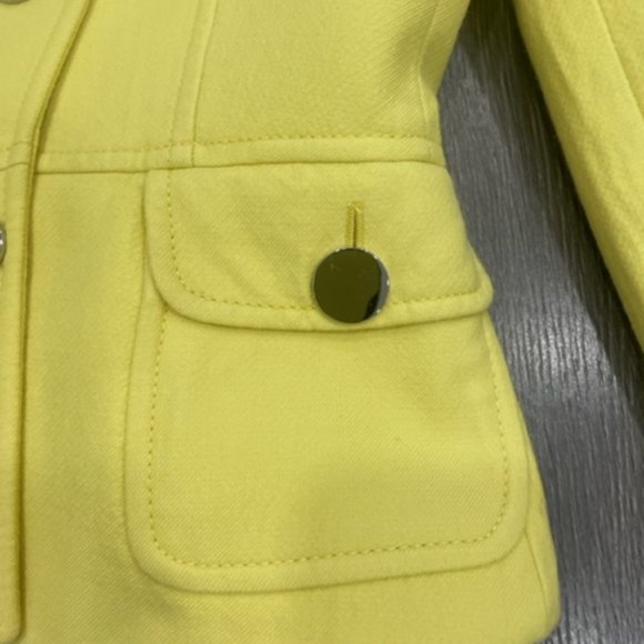 Dolce&Gabbana wool yellow jacket size40 - Picture 4 of 8
